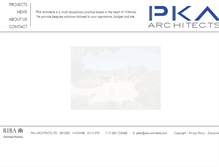 Tablet Screenshot of pka-architects.com